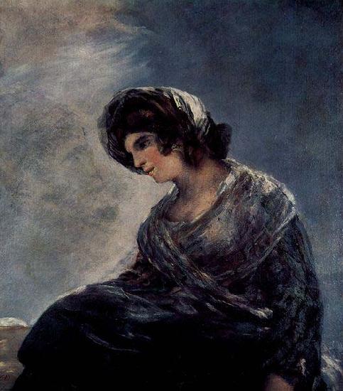 Francisco de Goya Milchmadchen von Bordeaux Germany oil painting art